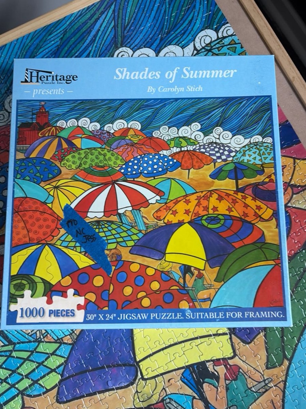 Heritage Puzzle Shades of Summer 1000 pieces 🎨 Carolyn Stich